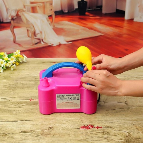 13000pa Electric Balloon Inflator With Dual Nozzle Party Air Blower Xmas UK - Image 8