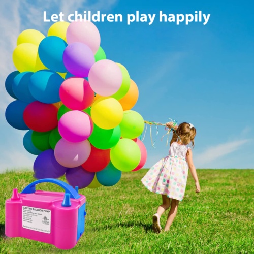 13000pa Electric Balloon Inflator With Dual Nozzle Party Air Blower Xmas UK - Image 2