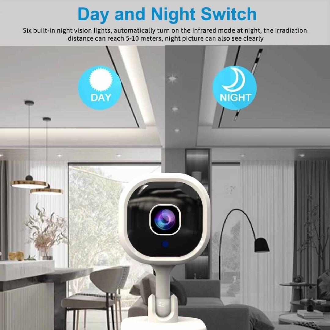 1080P HD Mini Camera Security IP CCTV Wireless WiFi Home Indoor Night Vision Cam - Image 5